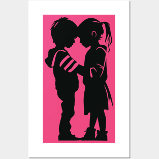 Boy and Girl - Forever Young Posters and Art